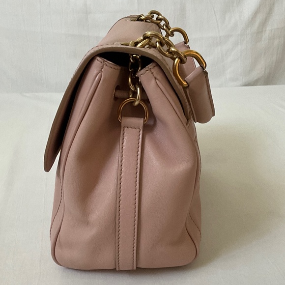 DOLCE & GABBANA Padlock 2-Way Flap Satchel Pink - Picture 3 of 16